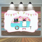 Holz Graffiti Niedlich Rosa Und Ausländer Auto Hintergrund für Kinder