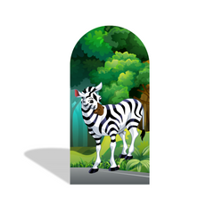 Wild One Cartoon Disney Mickey Minnie Safari Happy Birthday Bogenwand Abdeckung Dschungel