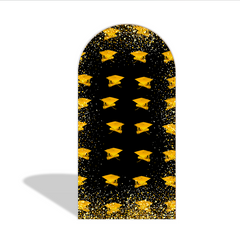 Graduation Grads Party Arch Backdrop Wall Cloth Cover Bogenwand Abdeckung Abschlussfeier Deko