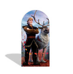 Frozen Eiskönigin Winter Schloss Thema Bogenhintergrund Abdeckung Elsa Geburtstag Deko
