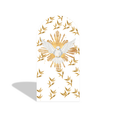 Baptism God Bless Christening Baby Shower Baptism Bogenwand Abdeckung Heilige Taufe Feier Deko