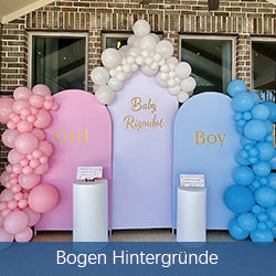DIY Bogenhintergrund aus Stoff nach Maß - Lofaris Deutschland