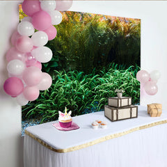 Lofaris Üppiger grüner Unterwasserlandschaft Fotohintergrund, für professionelle Aquarien-Fotografie und Natur-Dekoration