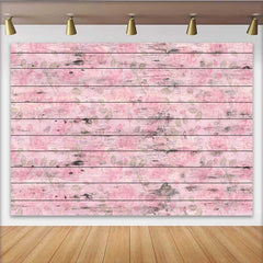 Lofaris Fotohintergrund Verblasstes Rosa Holz Blumen Aquarell Rosen
