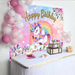 Lofaris Blumen Einhorn Rosen Hintergrund Schlafendes Geflügeltes Einhorn Garten Deko