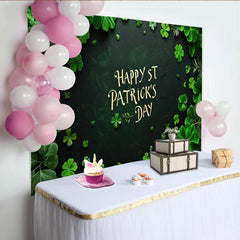 Lofaris St Patricks Day Hintergrund Happy St Patricks Day Text Dunkler Stein Deko