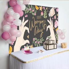 Lofaris Alles Gute zum Frauentag Hände Herz Lifestyle Hintergrund Glamour