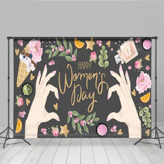 Lofaris Alles Gute zum Frauentag Hände Herz Lifestyle Hintergrund Glamour
