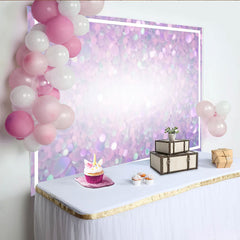Lofaris Pastell Konfetti Rahmen Hintergrund Lila Rosa Weiche Textur