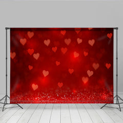 Lofaris Rote Herzen Bokeh Hintergrund Valentinstag Romantische Fotografie