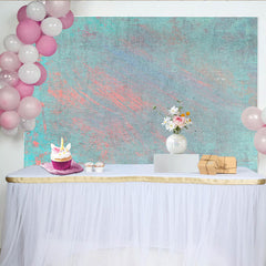 Lofaris Gemalt Blau Pink Textur Hintergrund Abstrakte Leinwand Kreatives Porträt