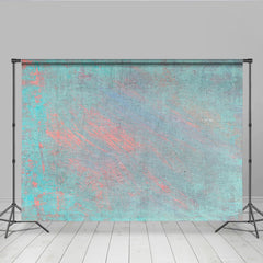 Lofaris Gemalt Blau Pink Textur Hintergrund Abstrakte Leinwand Kreatives Porträt