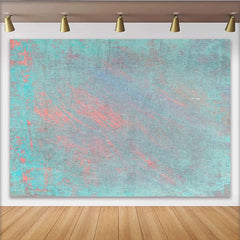 Lofaris Gemalt Blau Pink Textur Hintergrund Abstrakte Leinwand Kreatives Porträt