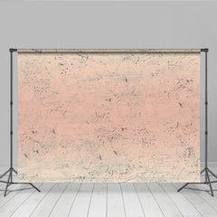 Pfirsich Pink Zerkratzte Textur Hintergrund Abstrakte Vintage Wand Porträt