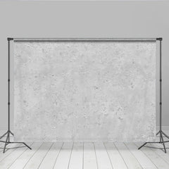 Hellgrau Gips Textur Hintergrund Abstrakter Beton Porträt Studio