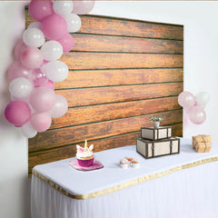 Vintage Braun Holzbrett Hintergrund Rustikale Holztextur Klassisches Porträt