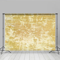 Abblätternde Gelbe Farbe Textur Hintergrund Verwittertes Abstraktes Holz Kunst Porträt