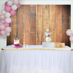 Rustikale Braune Holzdielen Hintergrund Vintage Holzbrett Textur Porträt Studio