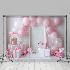 Lofaris Wild One Safari Ballonbogen Cake Smash Hintergrund Dschungel Tier Blätter Junge