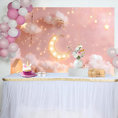 Lofaris Lebendiger Hot Pink Ballonbogen Cake Smash Hintergrund Blumen Geschenkbox Mädchen