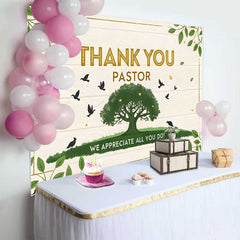 Lofaris Baum des Lebens Danke Pastor Wertschätzung Hintergrund Kirche Event Party Deko