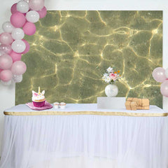 Lofaris Klares Flaches Wasser Sandstrand Hintergrund Sommer Ozean Meeresoberfläche Party
