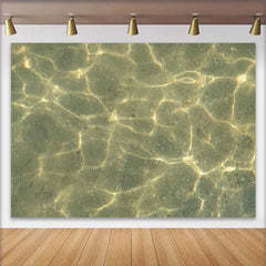 Lofaris Klares Flaches Wasser Sandstrand Hintergrund Sommer Ozean Meeresoberfläche Party
