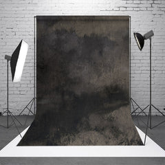Schwarz Schlammig Zement Wand Abstrakt Strukturiert Hintergrund