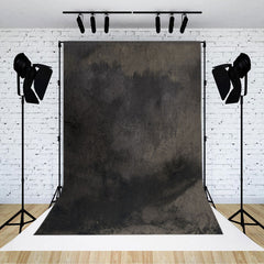 Schwarz Schlammig Zement Wand Abstrakt Strukturiert Hintergrund