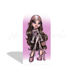 Bratz Happy Birthday Party Bogenwand Abdeckung Mode Puppen Teenager Mädchen Party Deko