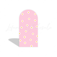 Groovy One Arch Birthday Party Bogenhintergrund Abdeckung Hippie Retro Blume 1