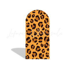 Jungle Safari Animal Zebra Leopard Cheetah Giraffe Fell Muster Bogenwand Abdeckung Babyparty