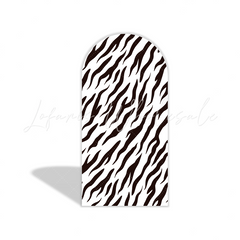Jungle Safari Animal Zebra Leopard Cheetah Giraffe Fell Muster Bogenwand Abdeckung Babyparty
