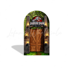 Jurassic World Park Dinosaurier Thema Bogenwand Abdeckung Abenteuer Kindergeburtstag Deko
