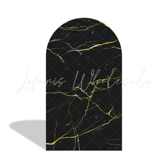 Marble Happy Birthday Party Bogenwand Abdeckung Marmor Stein Textur Elegant Fotohintergrund