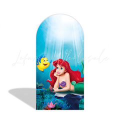 The Little Mermaid Ariel Thema Happy Birthday Chiara Bogen Abdeckung Unterwasser Deko