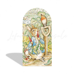 Peter Rabbit Birthday Baby Shower Party Bogenwand Abdeckung Hase Garten Blumen Kinder Deko