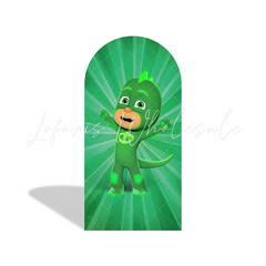 PJ Masks Pyjamahelden Cartoon Happy Birthday Bogenhintergrund Abdeckung Nacht Superhelden