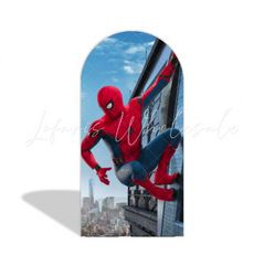 Spiderman Super Hero Superhelden Thema Bogenwand Abdeckung Comic Jungen Party Deko