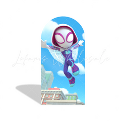 Spidey And His Amazing Friends Cartoon Happy Birthday Bogenwand Abdeckung Spinne Deko