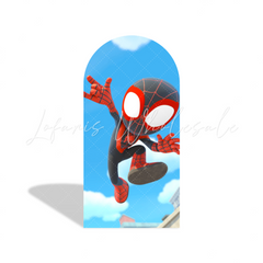 Spidey And His Amazing Friends Cartoon Happy Birthday Bogenwand Abdeckung Spinne Deko