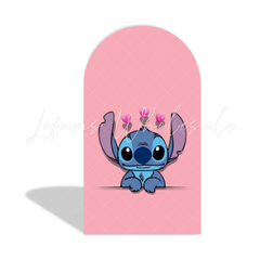 Stitch Lilo & Stitch Thema Happy Birthday Chiara Bogen Abdeckung Blau Aloha Party Deko