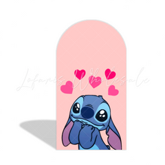 Stitch Lilo & Stitch Thema Happy Birthday Chiara Bogen Abdeckung Blau Aloha Party Deko