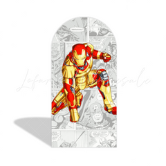 Super Hero Avengers Spiderman Thema Happy Birthday Bogenwand Abdeckung Marvel Deko