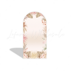 Teddy Bear Bär Thema Chiara Bogenhintergrund Abdeckung Babyparty Neutral Beige Braun Deko