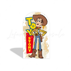 Toy Story Wolken Tapete Bogenwand Stoffbezug Andy's Zimmer Geburtstag Fotohintergrund