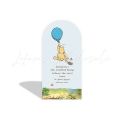 Winnie the Pooh Bär Thema Bogenwand Abdeckung Hundert-Morgen-Wald Babyparty Deko